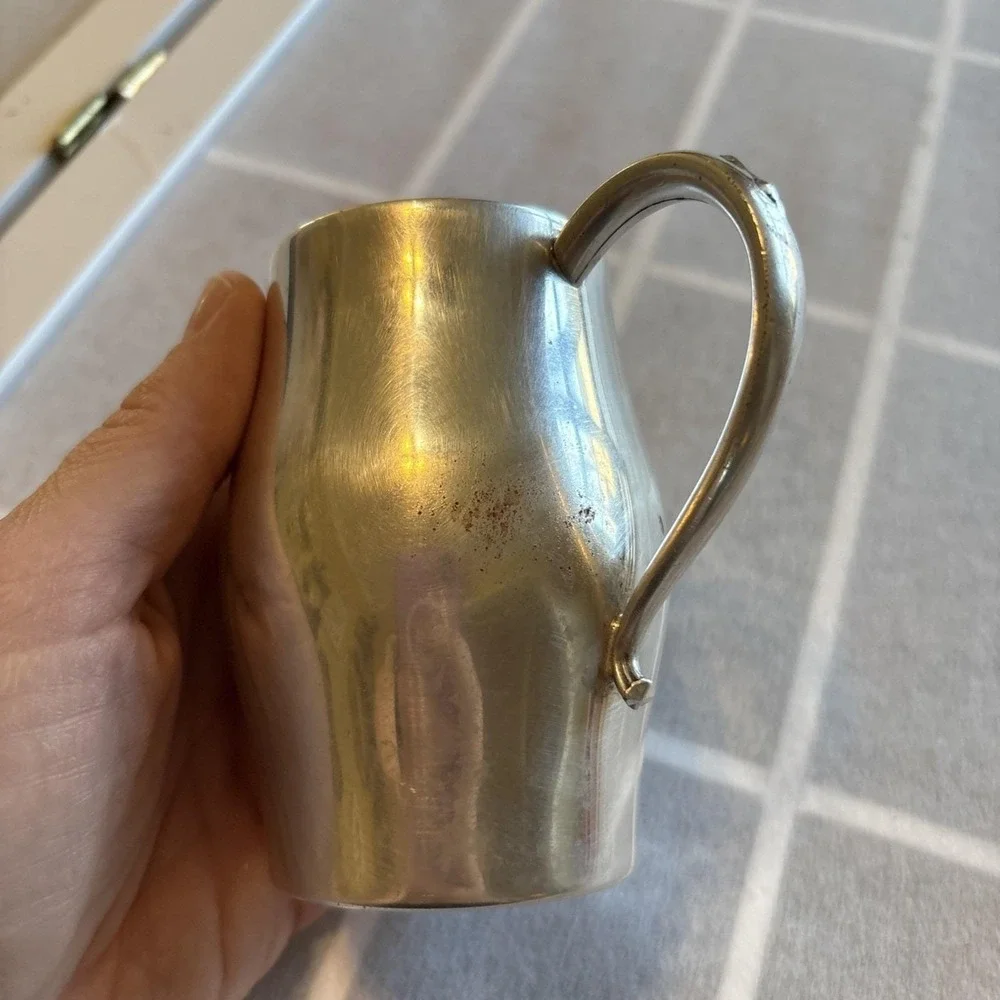 Vintage Oneida Silversmiths Silverplate Creamer Medieval  Renfest Renfaire Decor